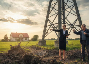Odszkodowanie za słup energetyczny na nieruchomości: jakie roszczenia możesz skutecznie wyegzekwować?
